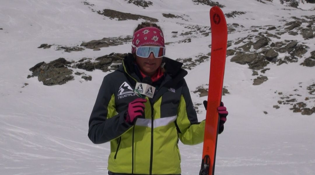 Valerie Pramotton al test di Blizzard Zero G 95 (2025)