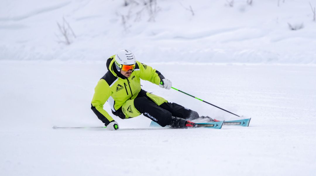 Bruno Benetti al test di Atomic Redster X9RS Revoshock S (2026)