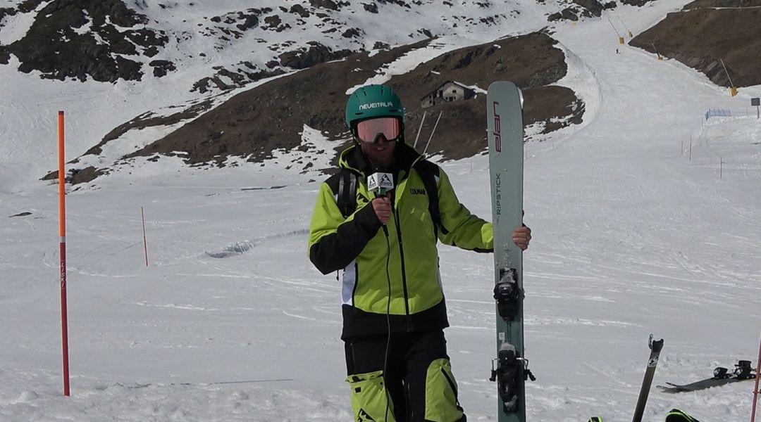 Matteo Lobrano al test di Elan Ripstick 100 W (2026)