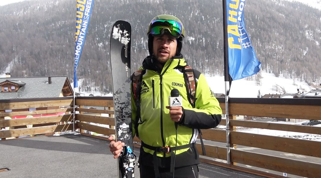Alberto Magri al test di Elan Ripstick 106 Black Ed. (2025)