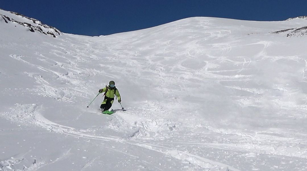 Alberto Magri al test di Elan Ripstick 96 (2024)