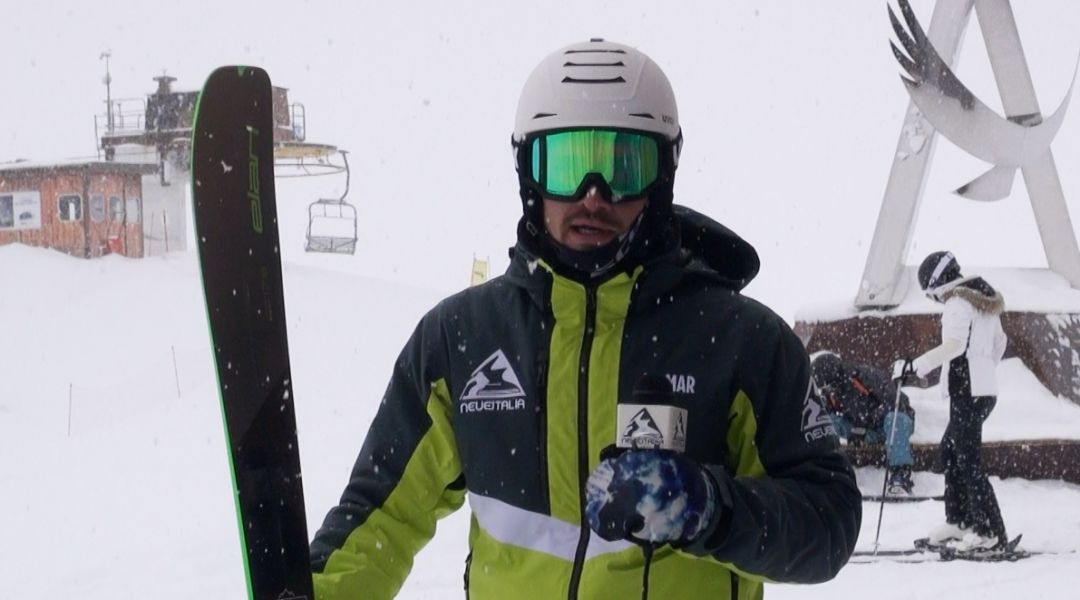 Alberto Magri al test di Elan Ripstick Tour 94 (2025)