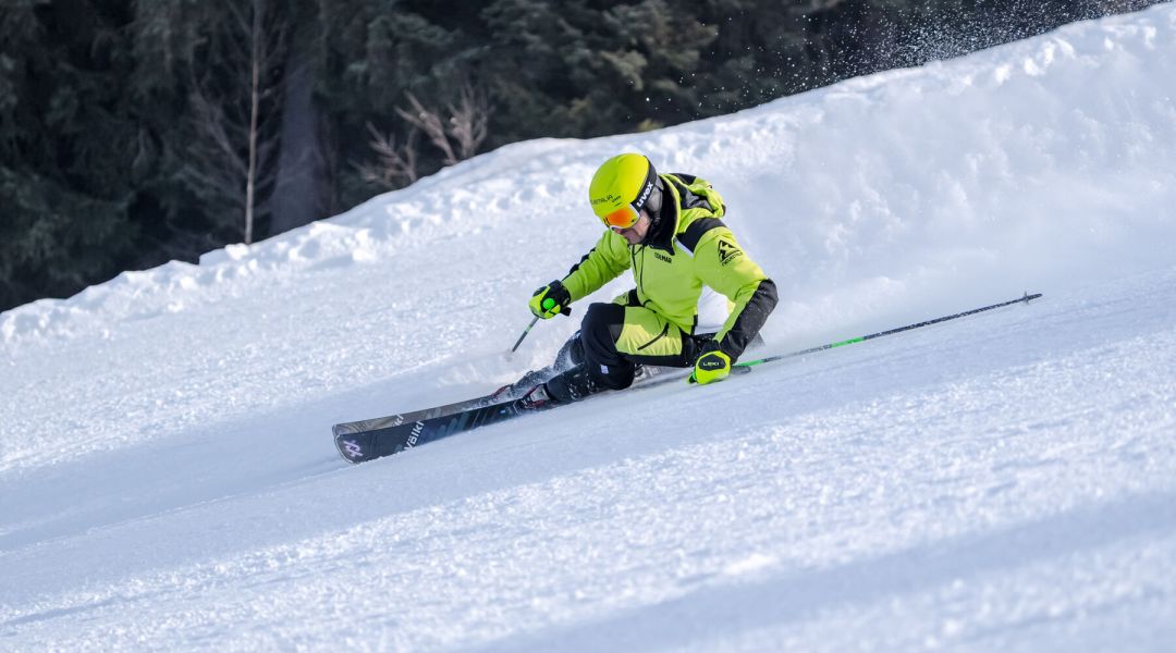 Giordano Magri al test di Volkl Peregrine 72 Master (2026)