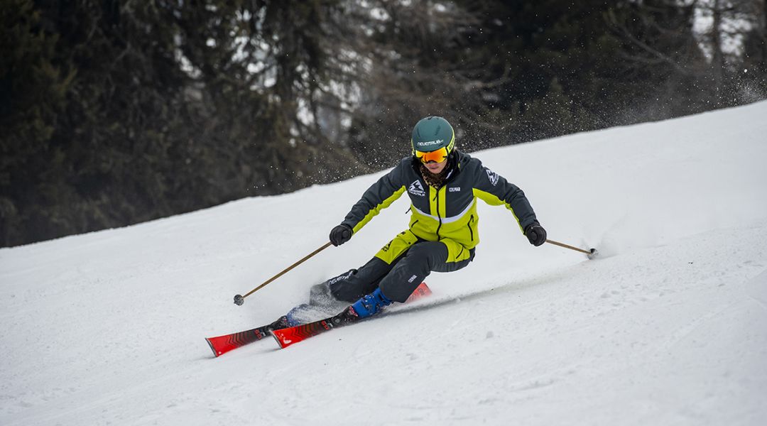 Michela Speranzoni al test di Volkl Racetiger GS (2023)