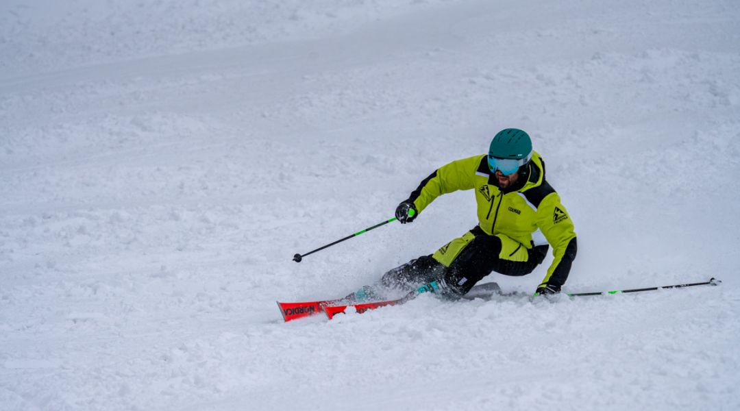 Nicholas Pellegrini al test di Nordica Spitfire Ti FDT (2024)