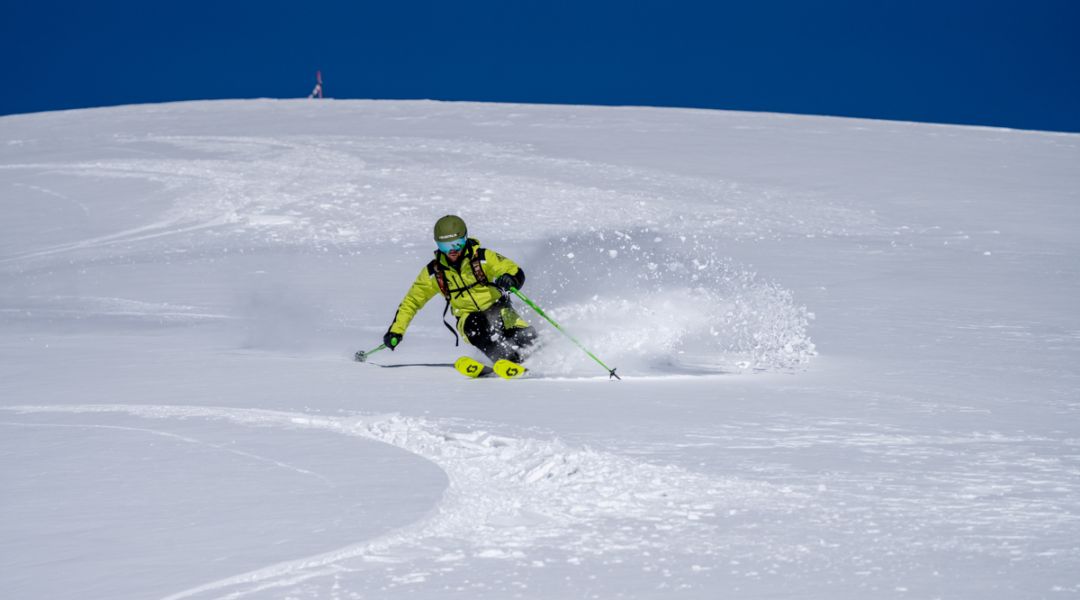 Alberto Magri al test di Scott Superguide 95 (2025)