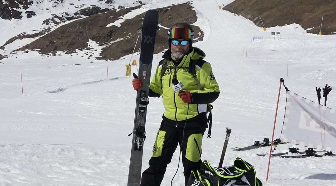 Franz Carrara al test di Volkl Mantra 102 (2026)