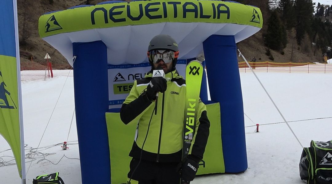 Federico Casnati al test di Volkl Racetiger SC (2026)