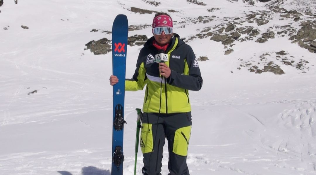 Valerie Pramotton al test di Volkl Rise Above 88 (2023)