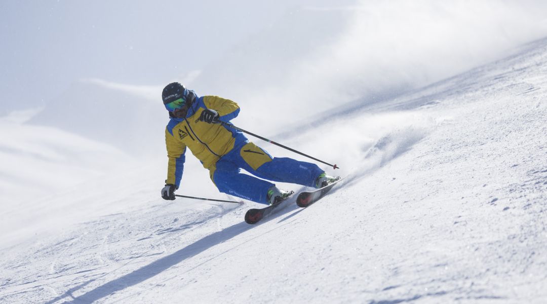 Stefano Casalino al test di Nordica GT 80 (2019)