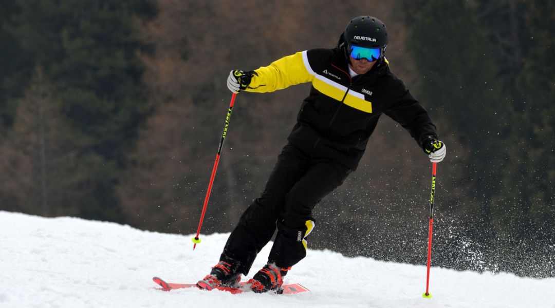 Federico Salvagno al test di Atomic Redster TR (2018)