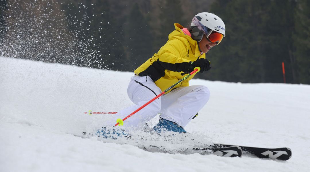 Laura Jardi al test di Nordica Sentra S6 (2018)