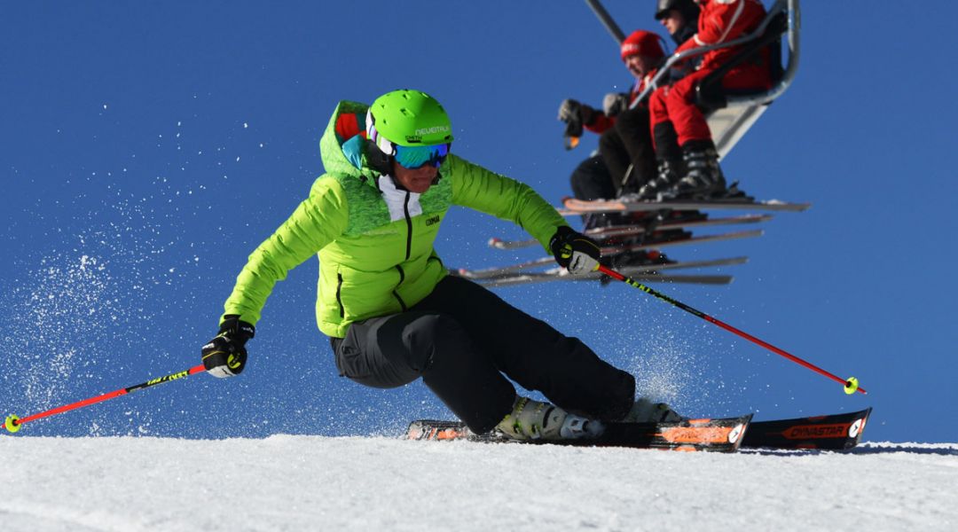 Giulia Gianesini al test di Dynastar Speed Zone 14 (2018)