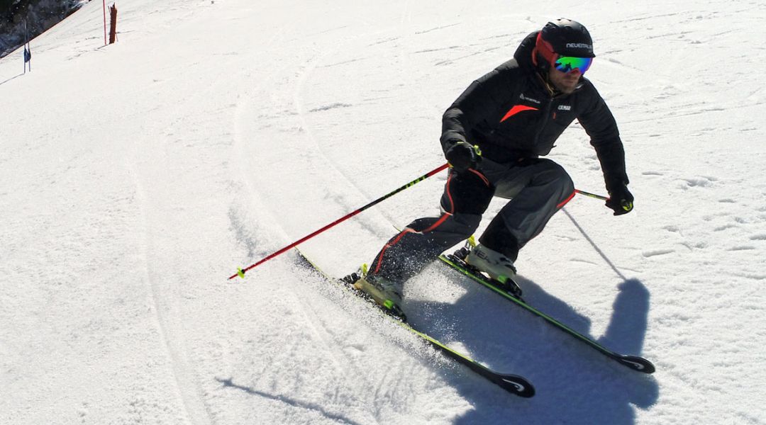 Rolando Bertolina al test di Head WC Rebels iSpeed Pro (2018)