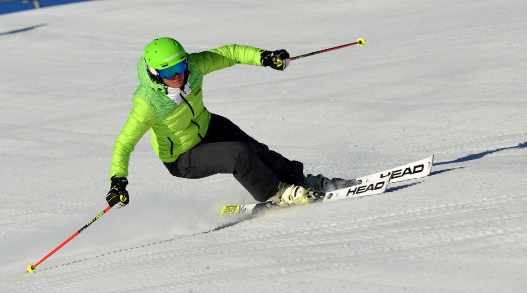 Giulia Gianesini al test di Head WC Rebels iSpeed Pro (2018)