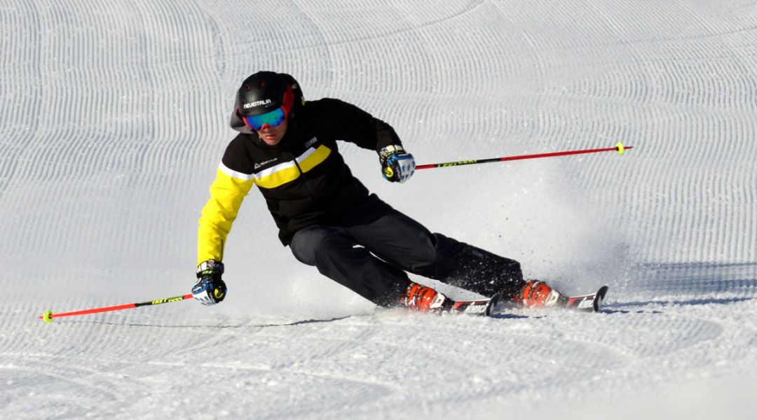 Andrea Odinotte al test di Nordica Dobermann GSR (2018)