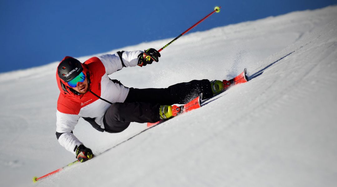 Denis Kaneider al test di Atomic Redster G9 (2018)