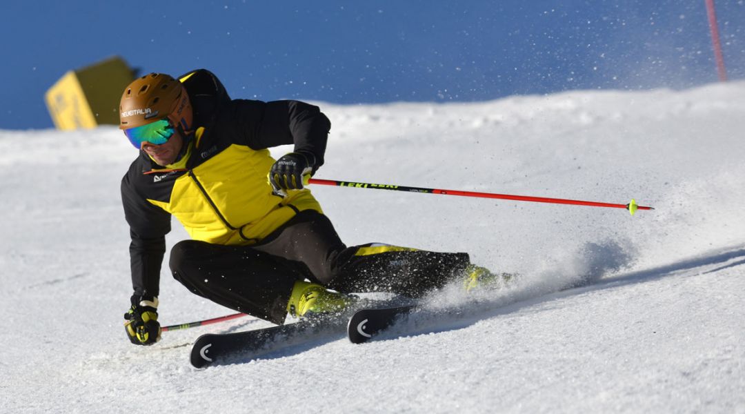 Alex Favaro al test di Head WC Rebels iSpeed Pro (2018)