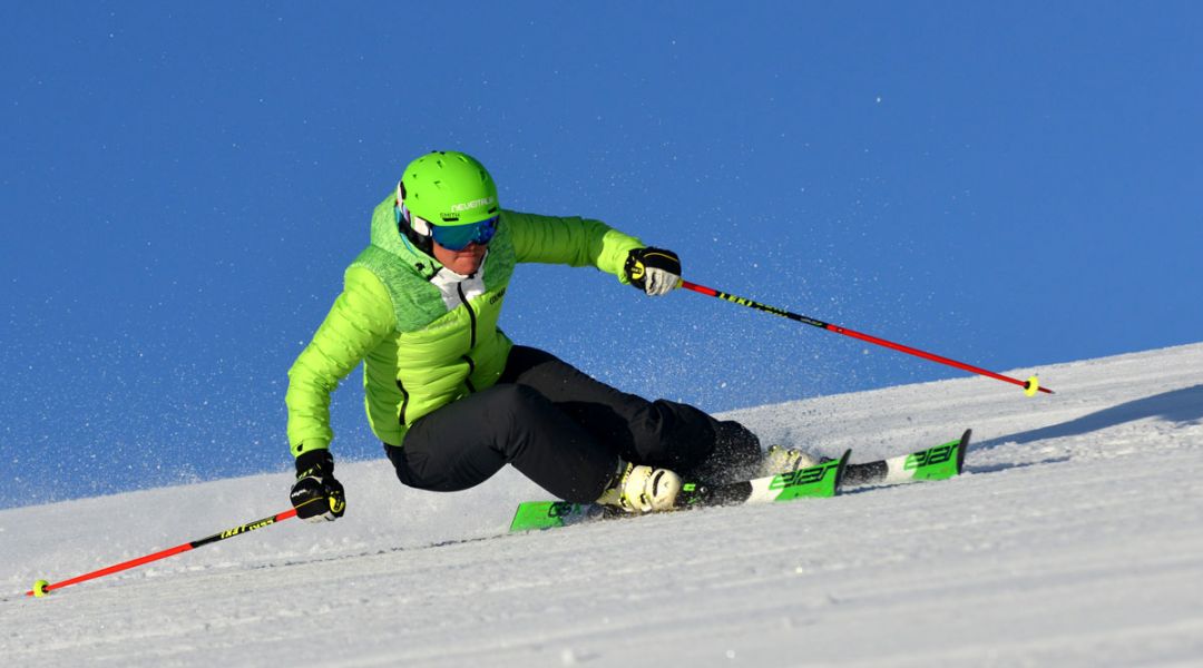 Giulia Gianesini al test di Elan GSX Fusion (2018)