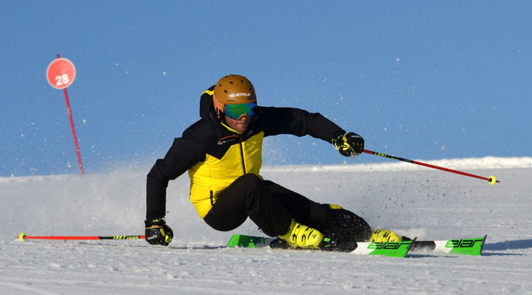 Alex Favaro al test di Elan GSX Fusion (2018)