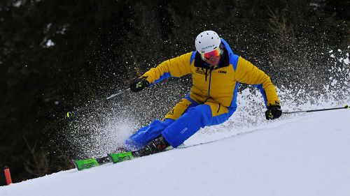 Stefano Belingheri al test di Elan GSX Master (2019)