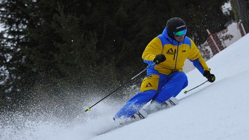 Riccardo Giacomel al test di Rossignol Hero Master M18 (2019)