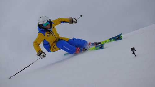 Laura Jardi al test di Volkl Racetiger SL Pro (2019)