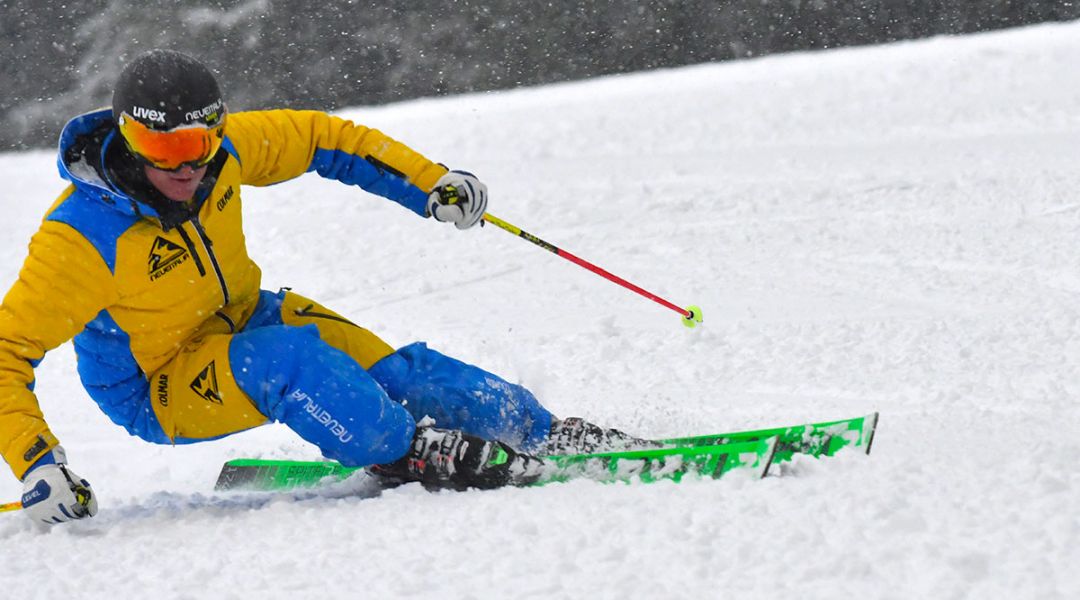 Stefano Belingheri al test di Nordica Dobermann Spitfire TI FDT (2020)