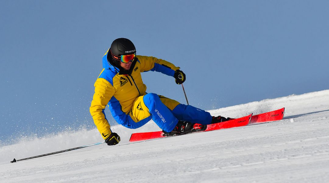 Riccardo Nardelli al test di Atomic Redster TR (2020)