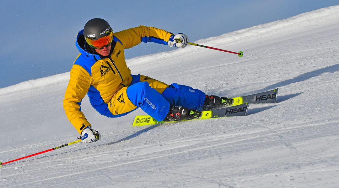 Stefano Belingheri al test di Head Supershape i.Speed (2020)