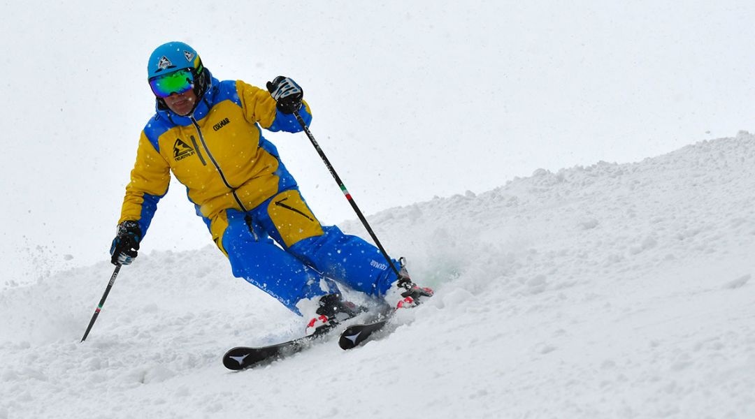 Riccardo Nardelli al test di Atomic Redster X9 RS (2020)