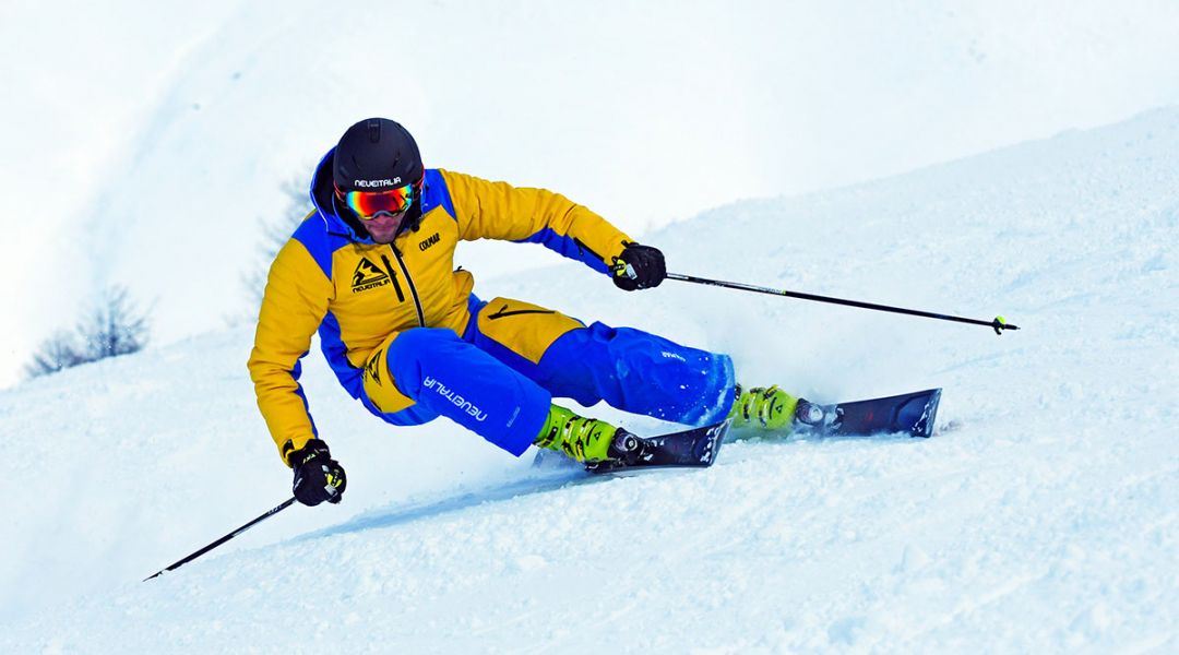 Alex Favaro al test di Dynastar Speedzone 4x4 82 Blue (2020)