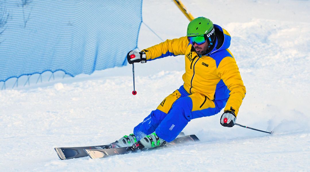Stefano Casalino al test di Dynastar Speedzone 4x4 82 Pro Ti Black (2020)