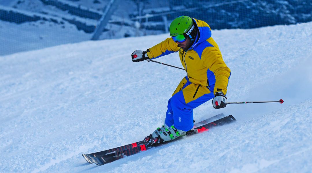 Stefano Casalino al test di Rossignol React 8 Titanal (2020)