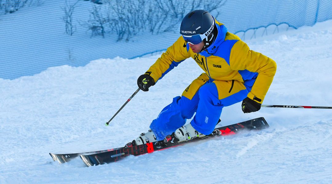 Lorenzo Medici al test di Rossignol React 8 Titanal (2020)