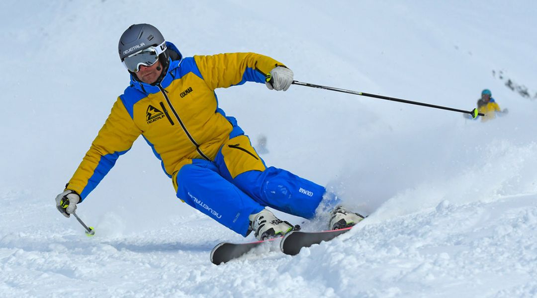 Rolando Bertolina al test di Rossignol React 8 Titanal (2020)